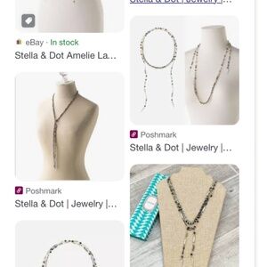 Stella & Dot Amélie lariat necklace